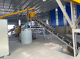 Concrete mixing and batching plant